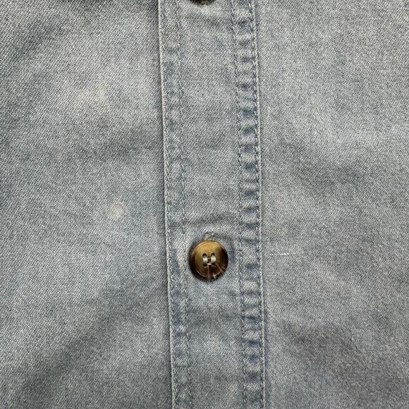 Y2K Vintage Biker Rally 2007 Sleeveless Button Front Shirt - Picture 5 of 7